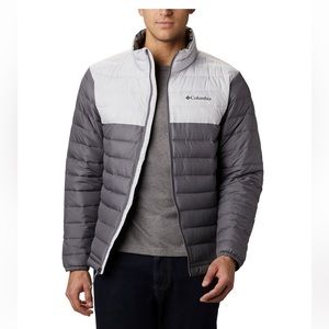 Never worn. Men's Columbia Powder Lite Water Resistant Jacket